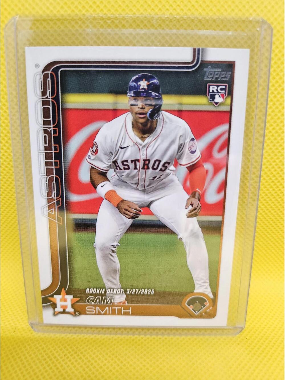 Cam Smith (RC) 2025 Topps Update  #US45 - Astros - RAW Mint - Picture 1 of 2